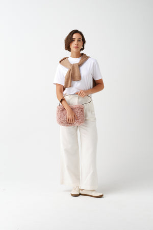 Rose Faux Sheepskin