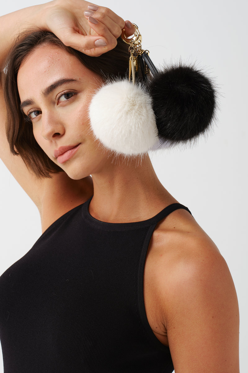 Pom Pom Keyring