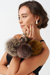 Pom Pom Keyring by Helen Moore