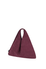 Mini Suede Triangle Bag by Helen Moore