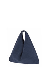 Mini Suede Triangle Bag by Helen Moore