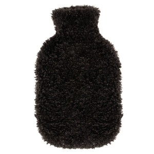 Black Faux Sheepskin