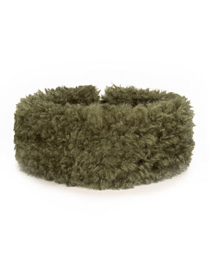 Forest Green Faux Sheepskin