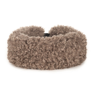 Taupe Faux Sheepskin