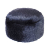 Faux Fur Pillbox Hat by Helen Moore