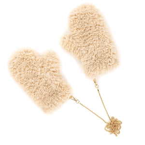 Cream Faux Sheepskin