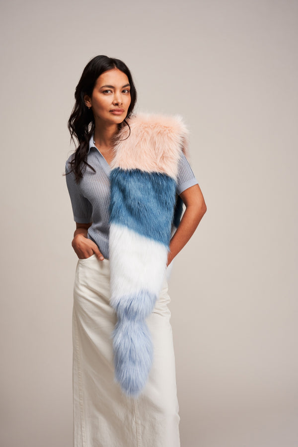 Design your own Faux Fur Pick 'n' Mix Vixen Scarf by Helen Moore