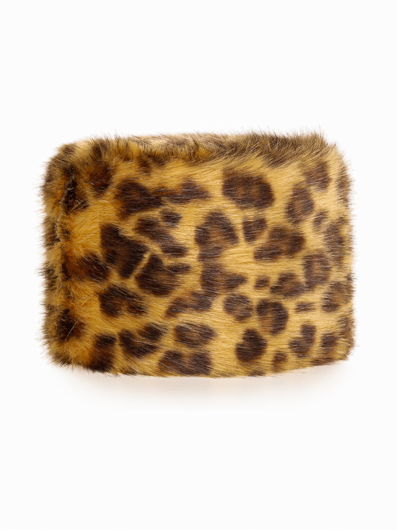 Faux Fur Pillbox Hat by Helen Moore