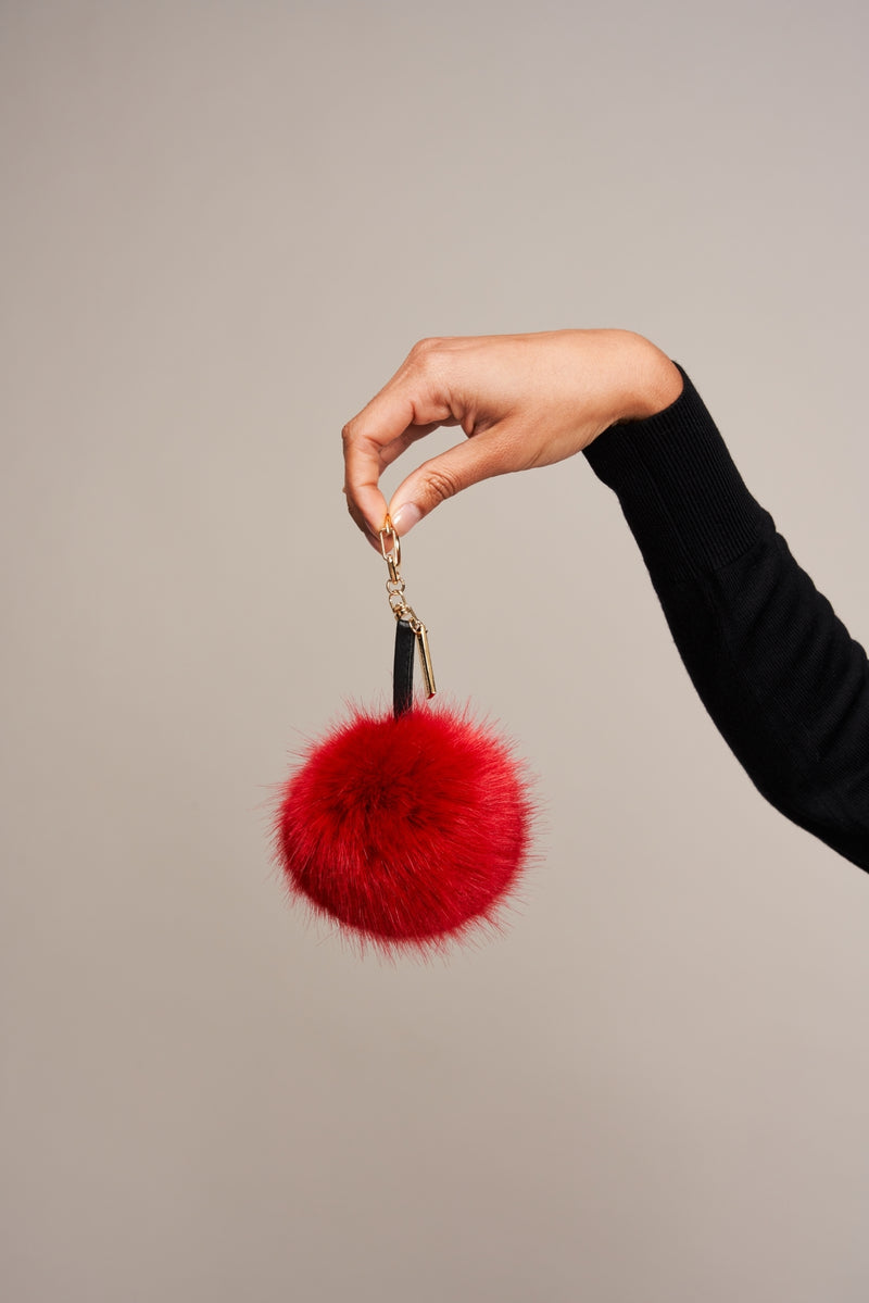 Pom Pom Keyring by Helen Moore