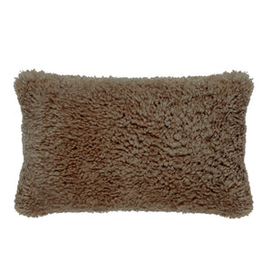 Taupe Faux Sheepskin