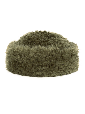 Forest Green Faux Sheepskin