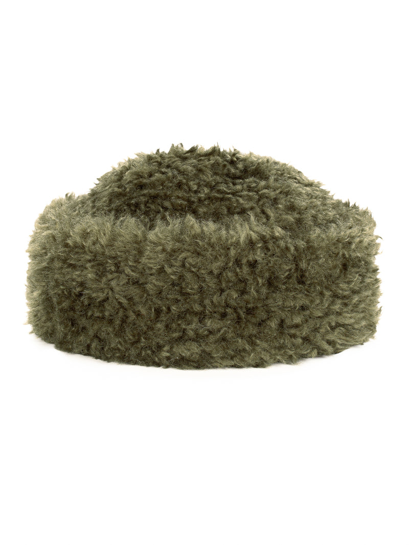 Faux Sheepskin Sherpa Hat