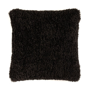 Black Faux Sheepskin