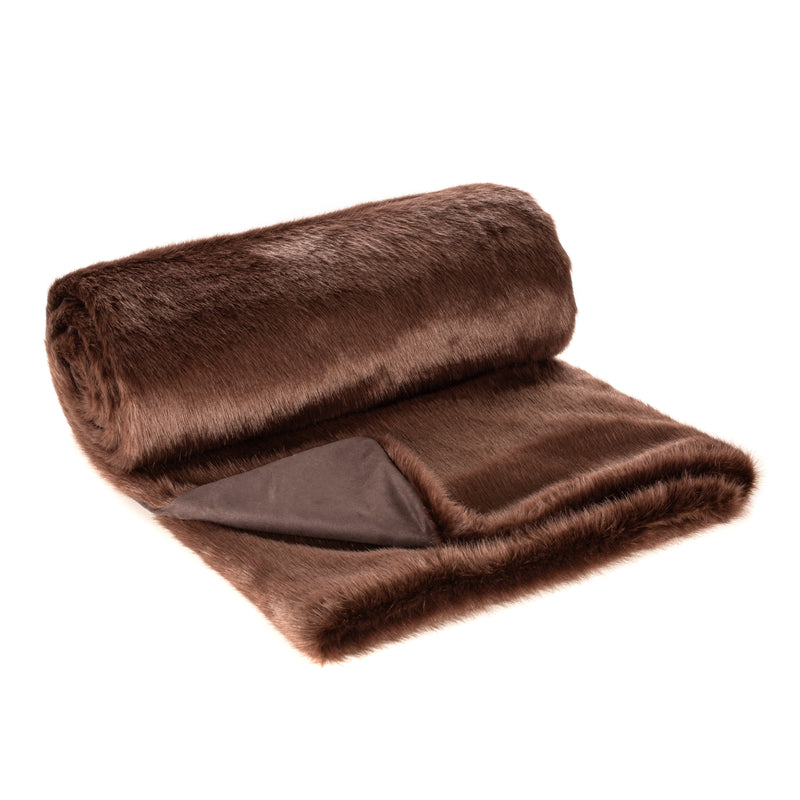 Faux Fur Bed Runner by Helen Moore