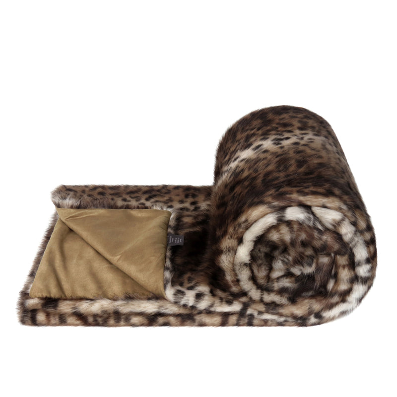 Faux Fur Bed Runner by Helen Moore