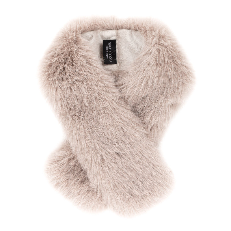  Quartz faux fur Tippet Scarf by Helen Moore