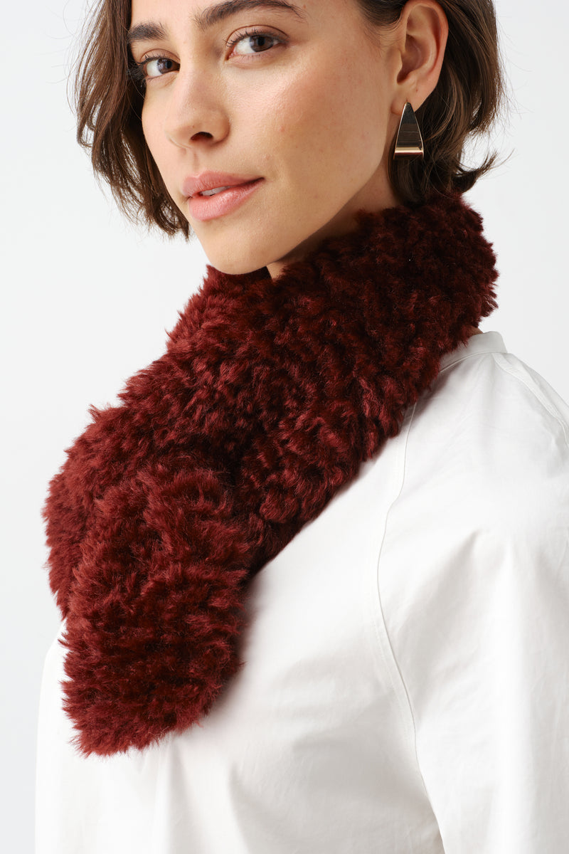 Tiptop Faux Fur Scarf by Helen Moore