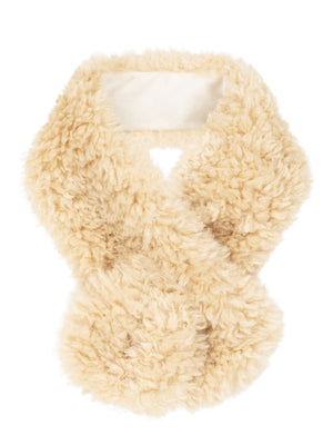 Cream Faux Sheepskin