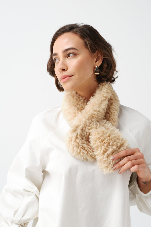 Tiptop Faux Fur Scarf by Helen Moore