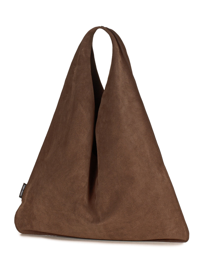Suede Triangle Bag by Helen Moore