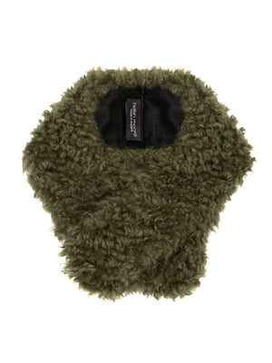 Forest Green Faux Sheepskin