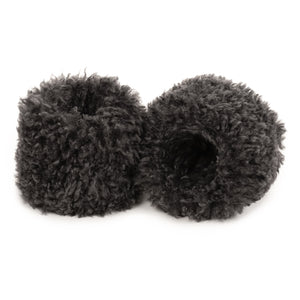 Slate Faux Sheepskin