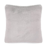 Faux fur cushion in Mist Grey cloud 60cm / Floor Cushion by Helen Moore