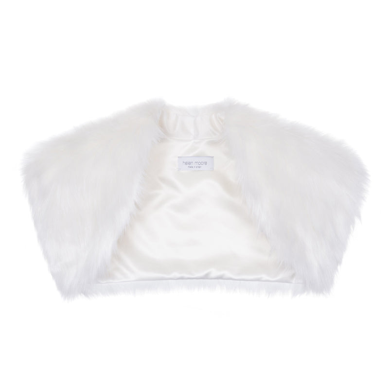 Ermine Faux fur bolero by Helen Moore