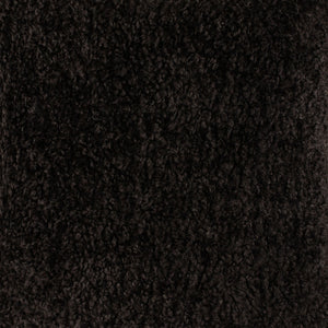 Black Faux Sheepskin