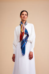 Silk Scarf - United Statement by Helen Moore