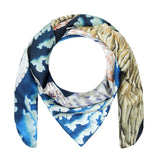 Silk Scarf featuring a painting by Stanley Moore called Metropolis.
