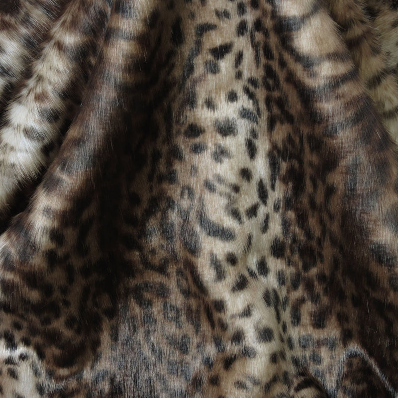 Faux Fur Fabric Swatch by Helen Moore