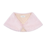 Blossom pink faux fur shoulder Wrap from the Wedding Colletion by Helen Moore