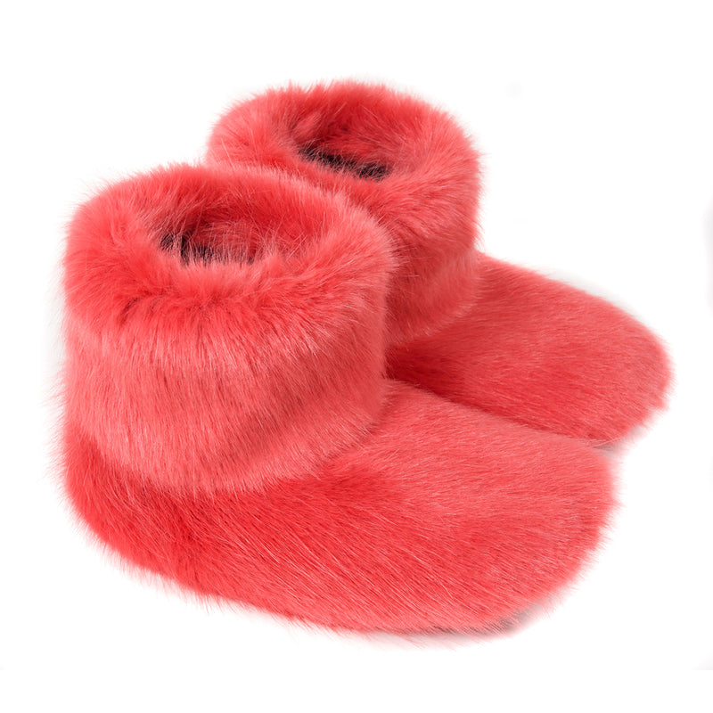 Slipper Boots size 3-4 Coral by Helen Moore