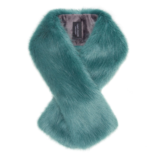 Tippet Scarf Sea Green by Helen Moore