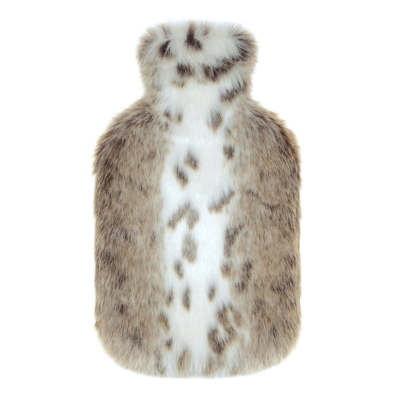 Faux Fur Hot Water Bottle by Helen Moore