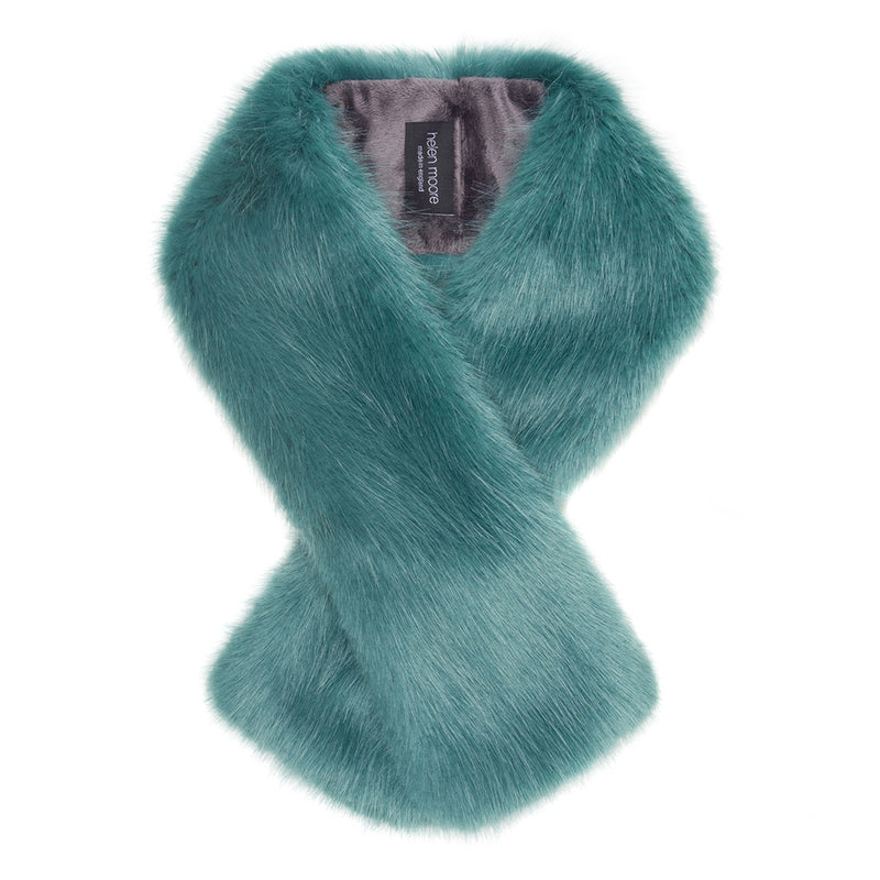 Tippet Scarf Sea Green by Helen Moore