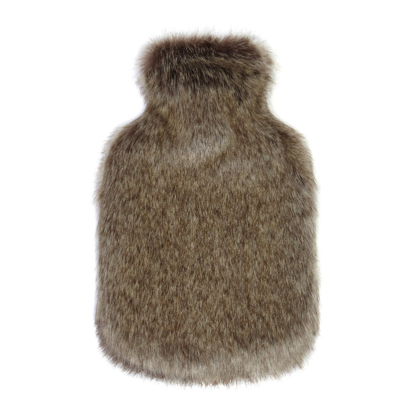 Faux Fur Hot Water Bottle by Helen Moore