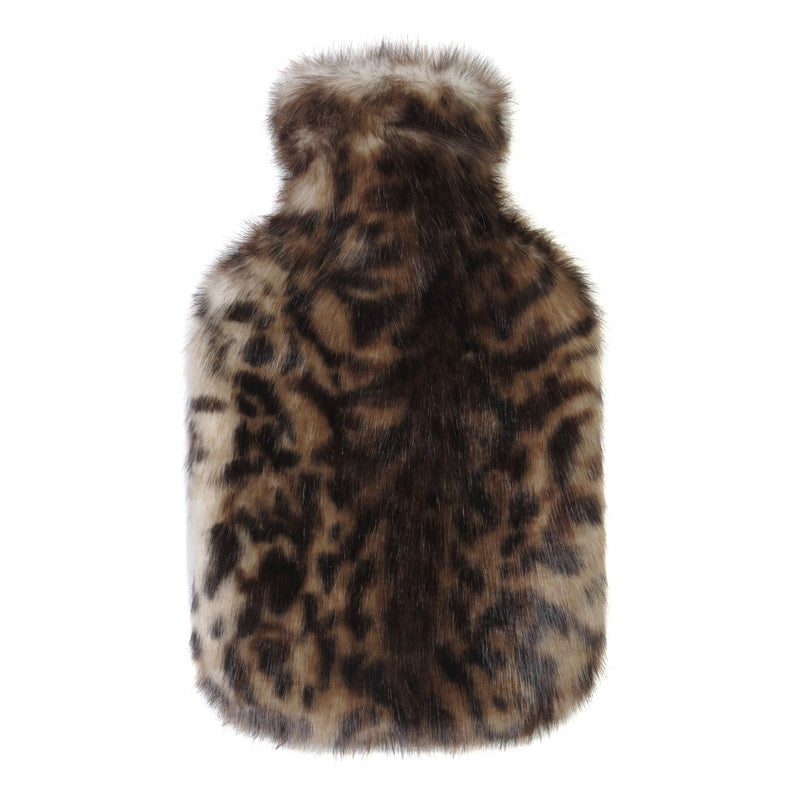 Faux Fur Hot Water Bottle by Helen Moore