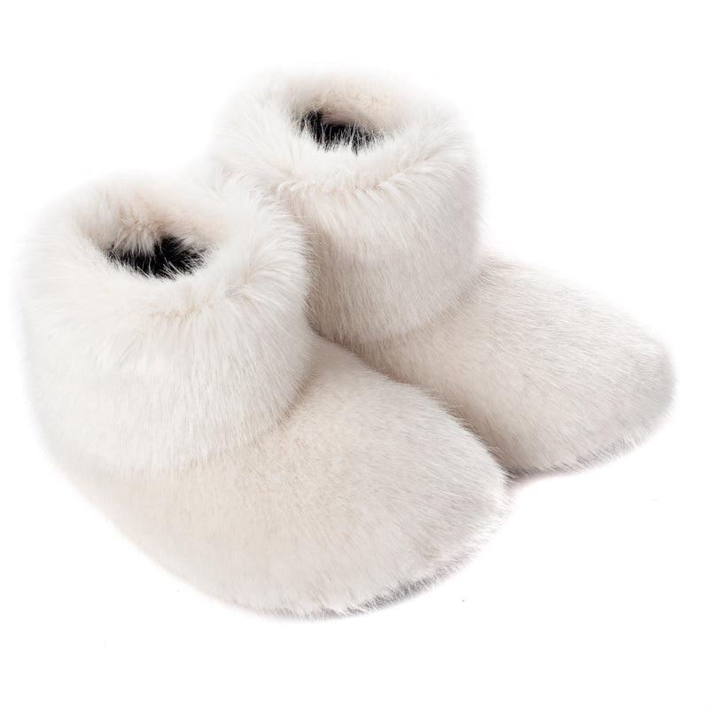 Faux fur Slipper Boots by Helen Moore