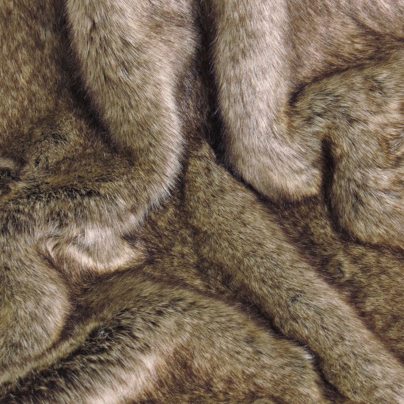 Faux Fur Fabric Swatch by Helen Moore