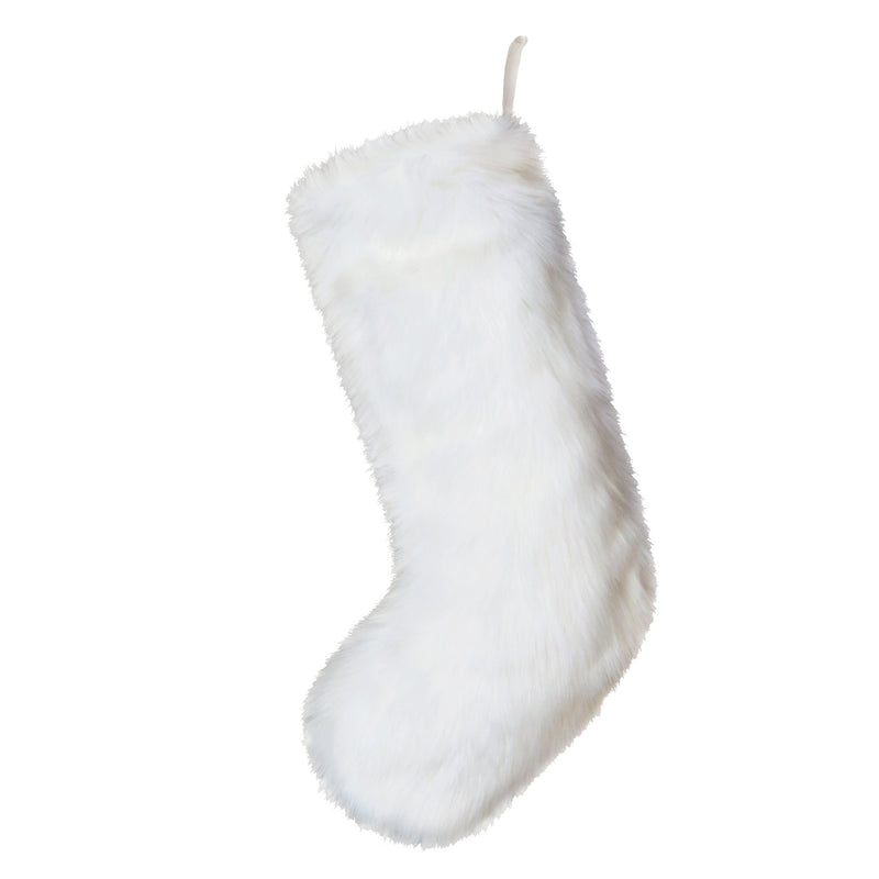 Faux Fur Christmas Stockings by Helen Moore
